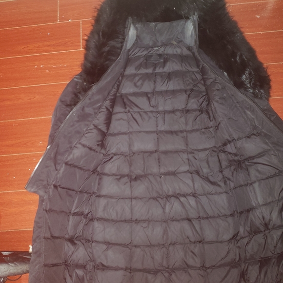 XS RUDSAK DOWN FILLED FUR HOODED JACKET - Picture 4 of 5